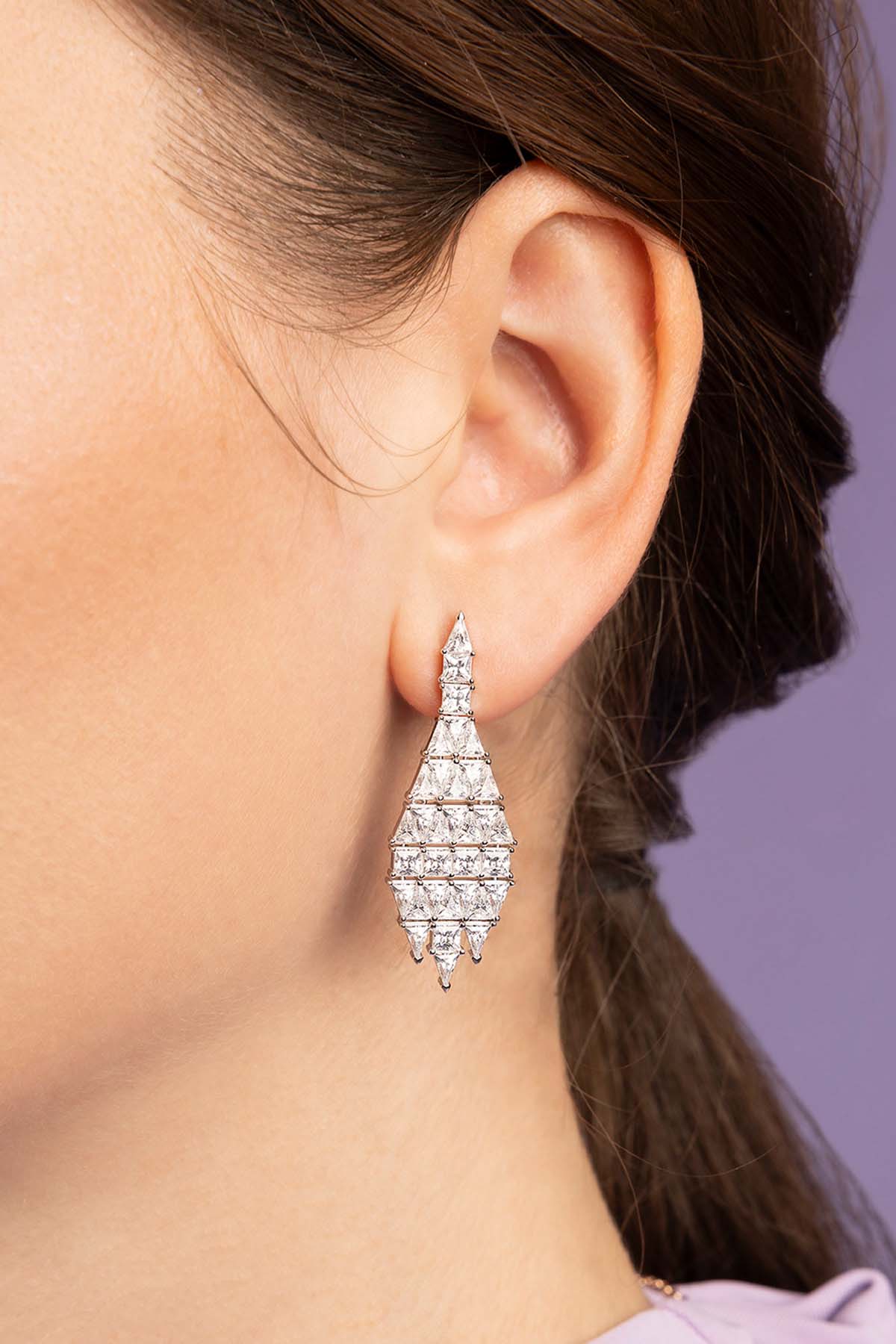 Boucles d'oreilles Art Déco - Image 2