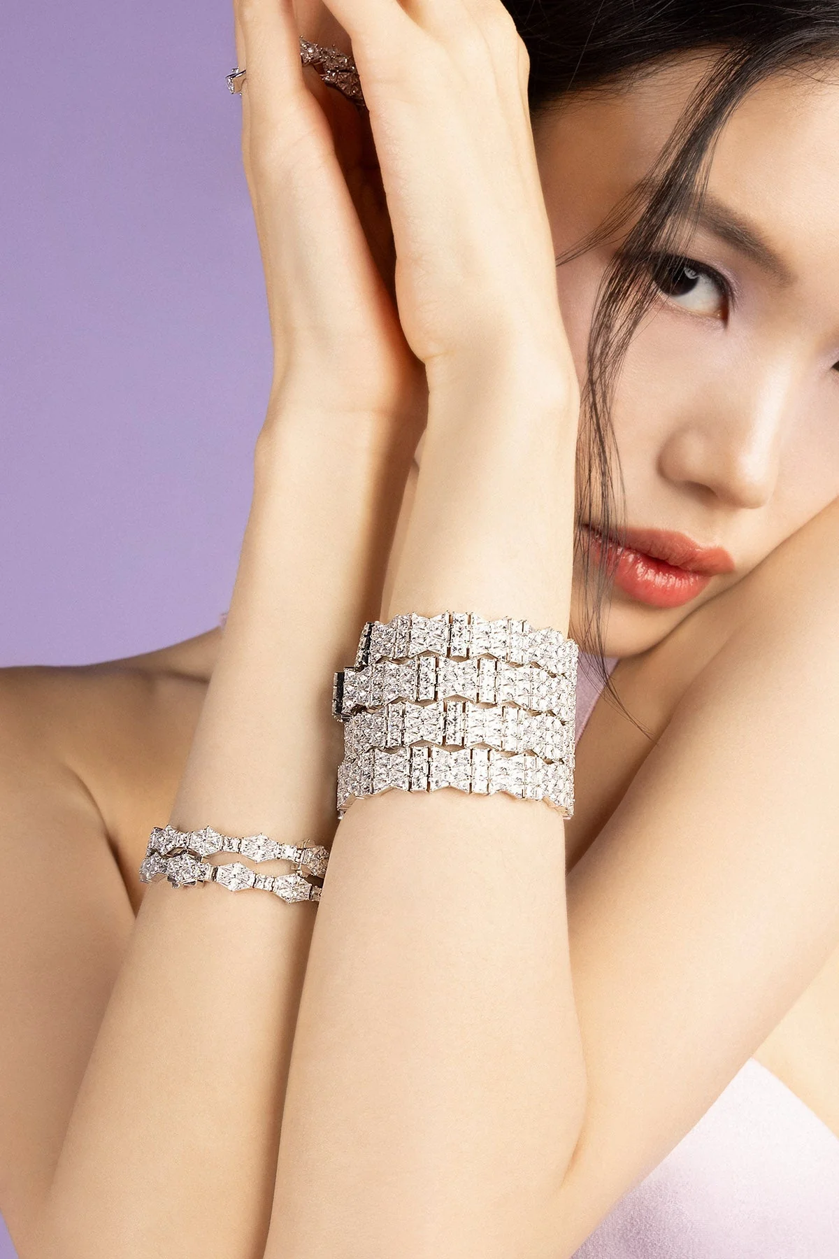 Bracelet Art Déco Pavé - Image 3
