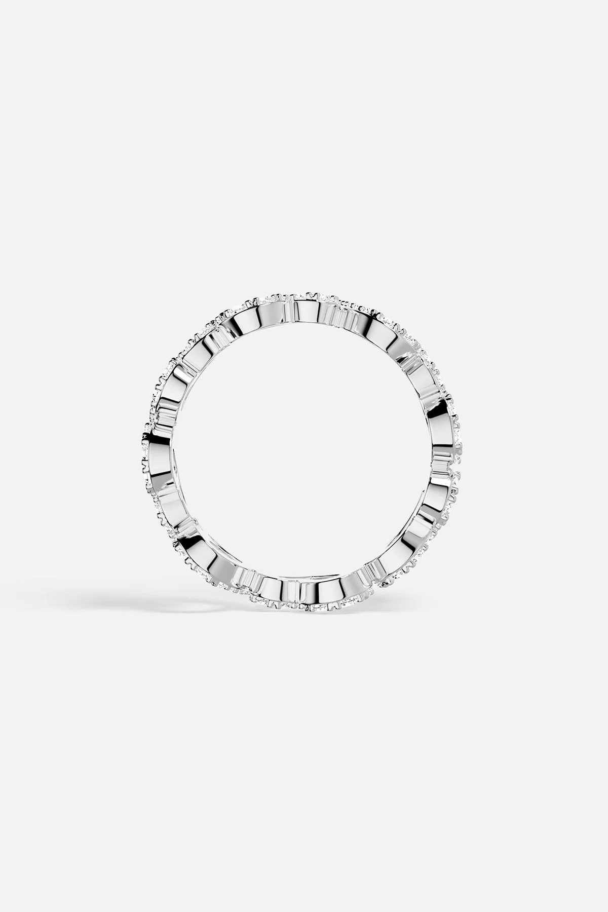 Bague cœur Asymétrique - Image 4