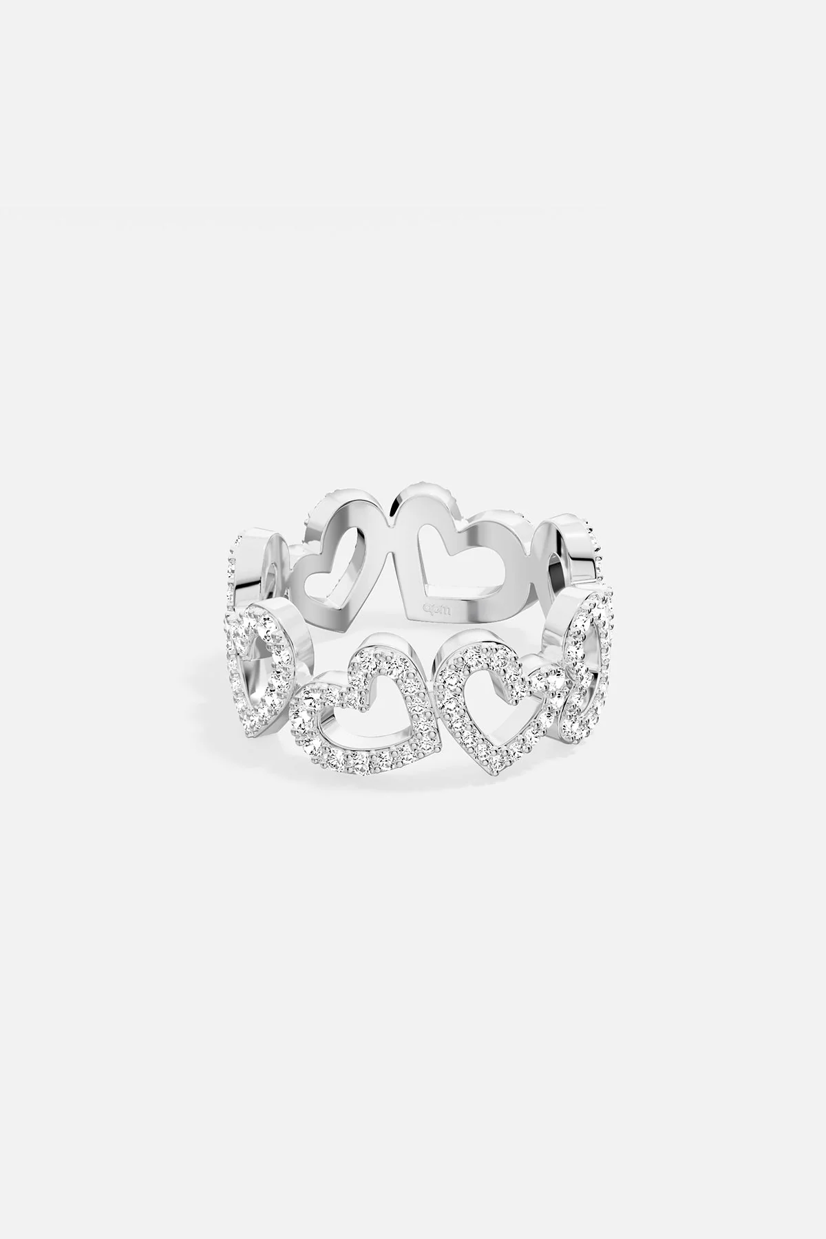 Bague cœur Asymétrique - Image 6