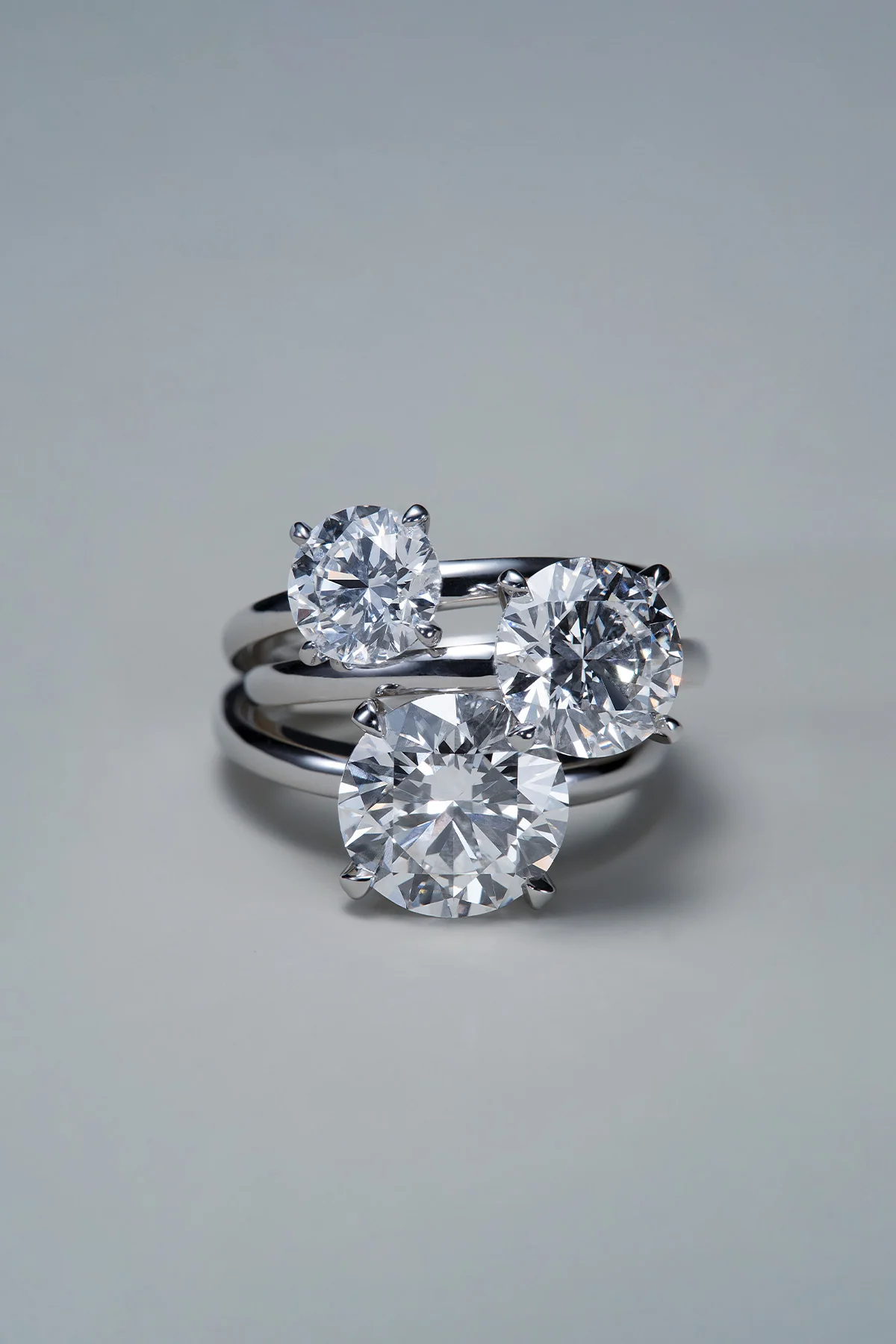 Bague Solitaire Rond (1ct) Or 18 Carats - Image 5