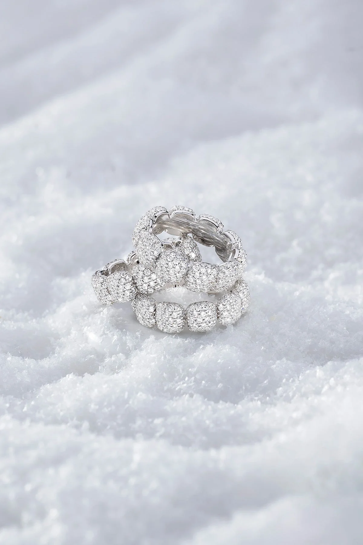 Bague Flocons de Neige - Image 3