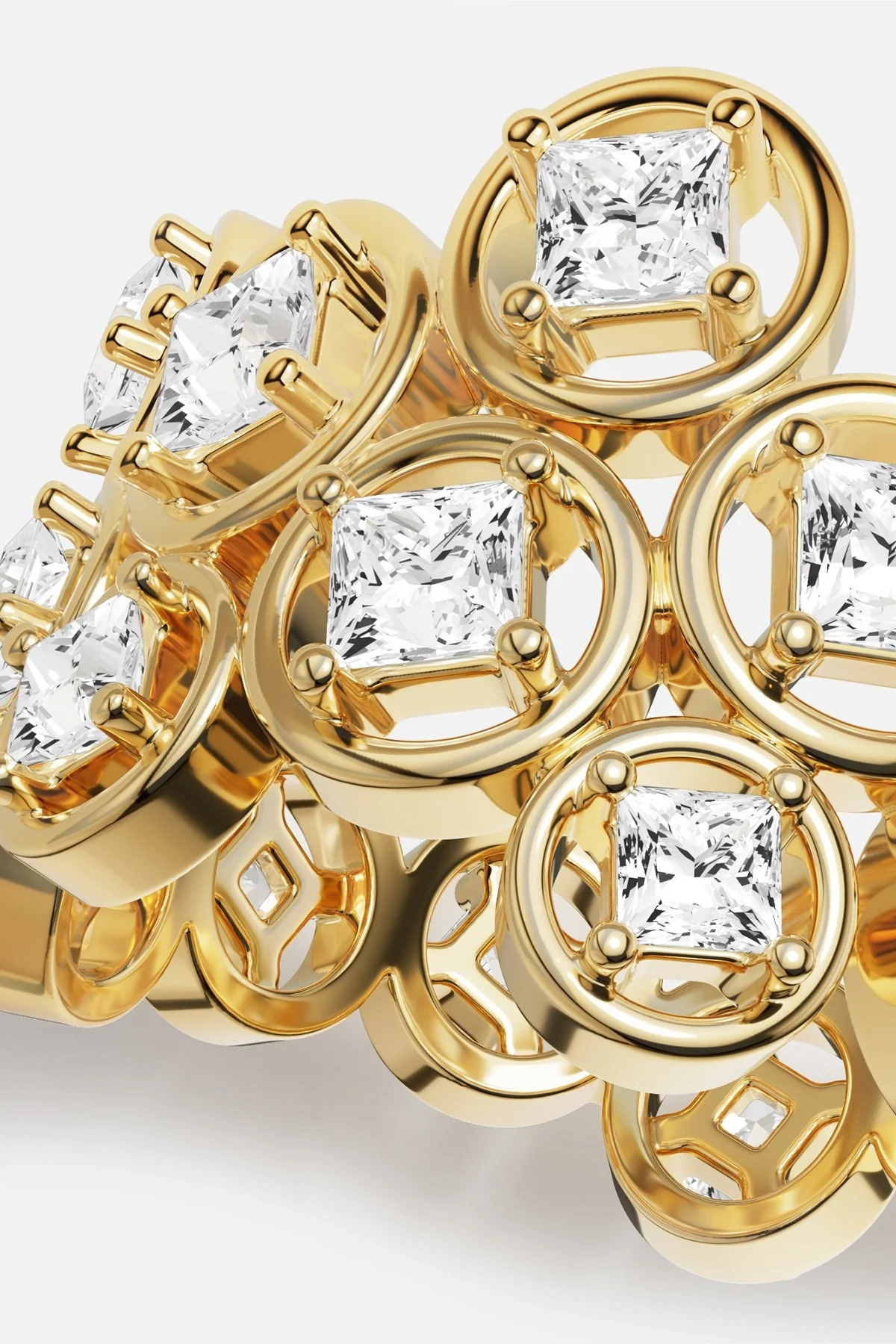 Bague Les Bulles d'Eau - Image 3