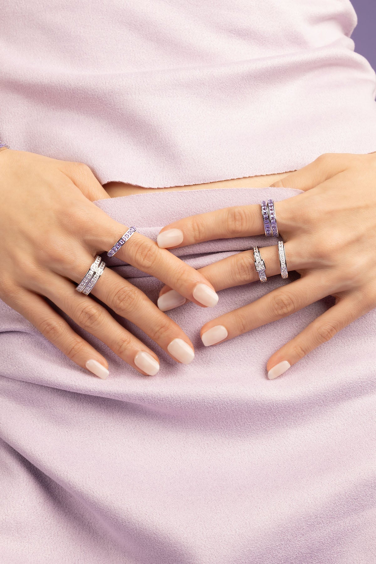 Bague Lumière Pavé - Image 3