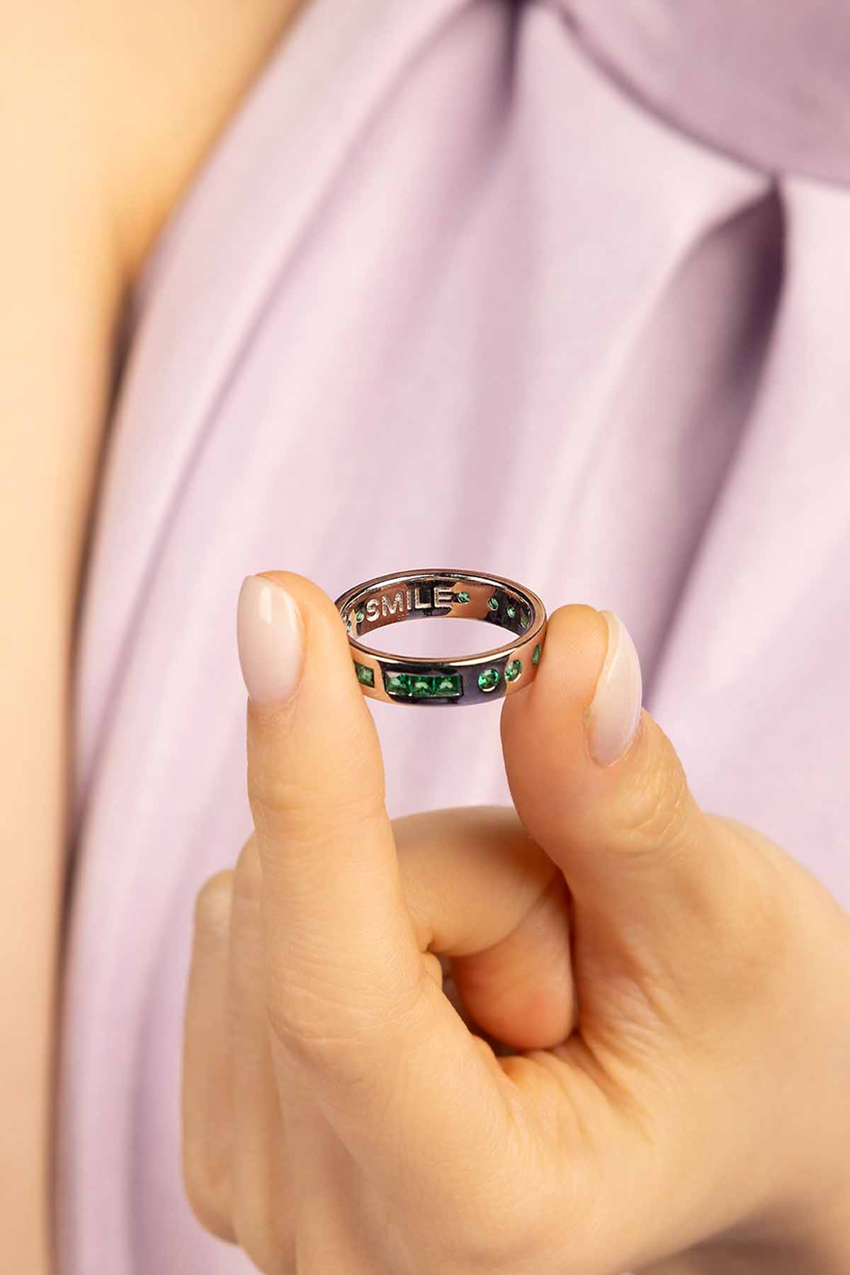 Bague Morse Code Smile - Image 5