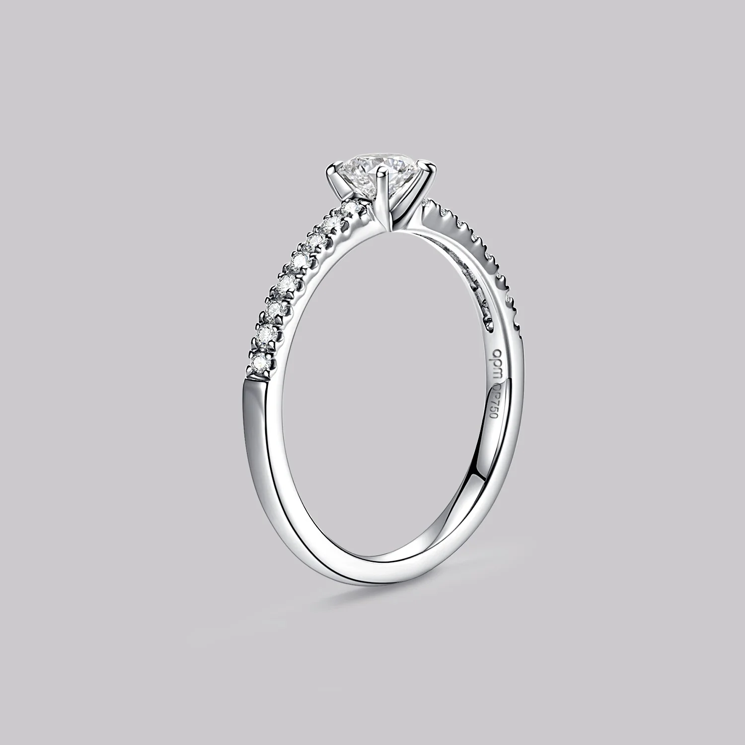 Bague Pavé Rond (0.39ct) Or 18 Carats - Image 3