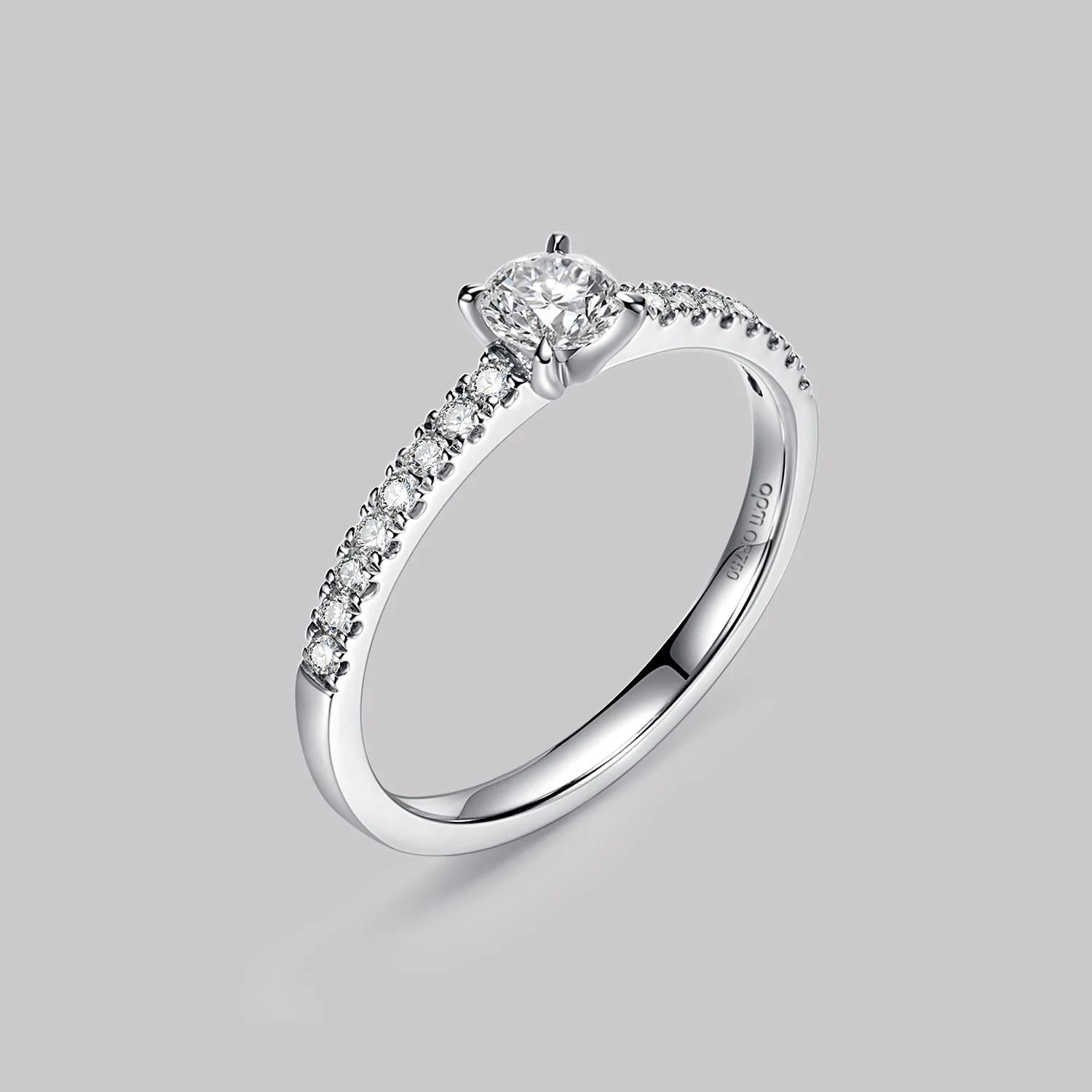 Bague Pavé Rond (0.39ct) Or 18 Carats - Image 4