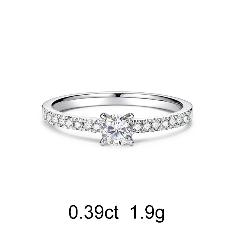 Bague Pavé Rond (0.39ct) Or 18 Carats - Image 5