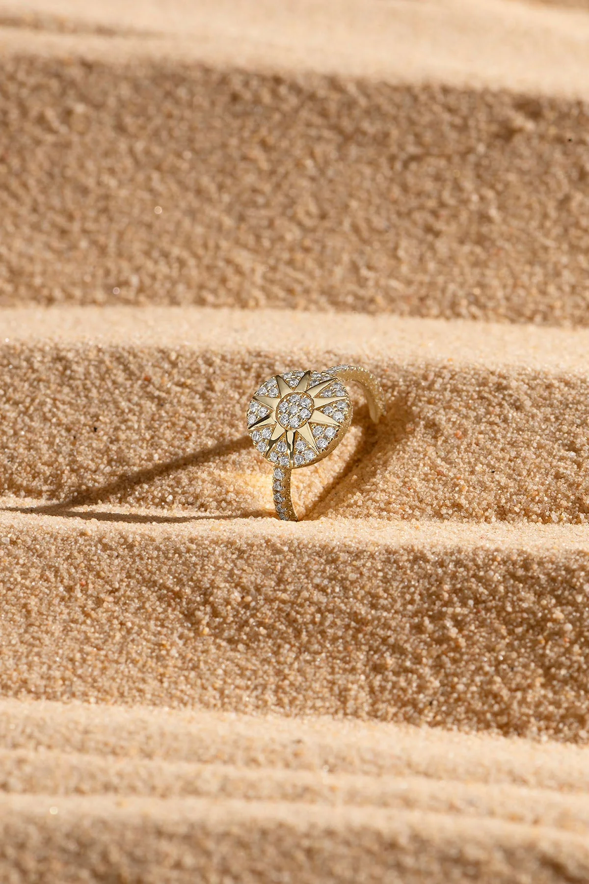 Bague Soleil Pavé - Image 3