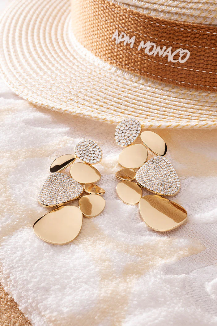 Boucles d'Oreilles Galet XL - Image 4