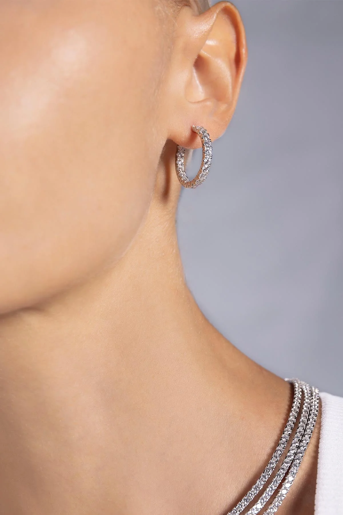 Boucles d'Oreilles Tennis - Image 2