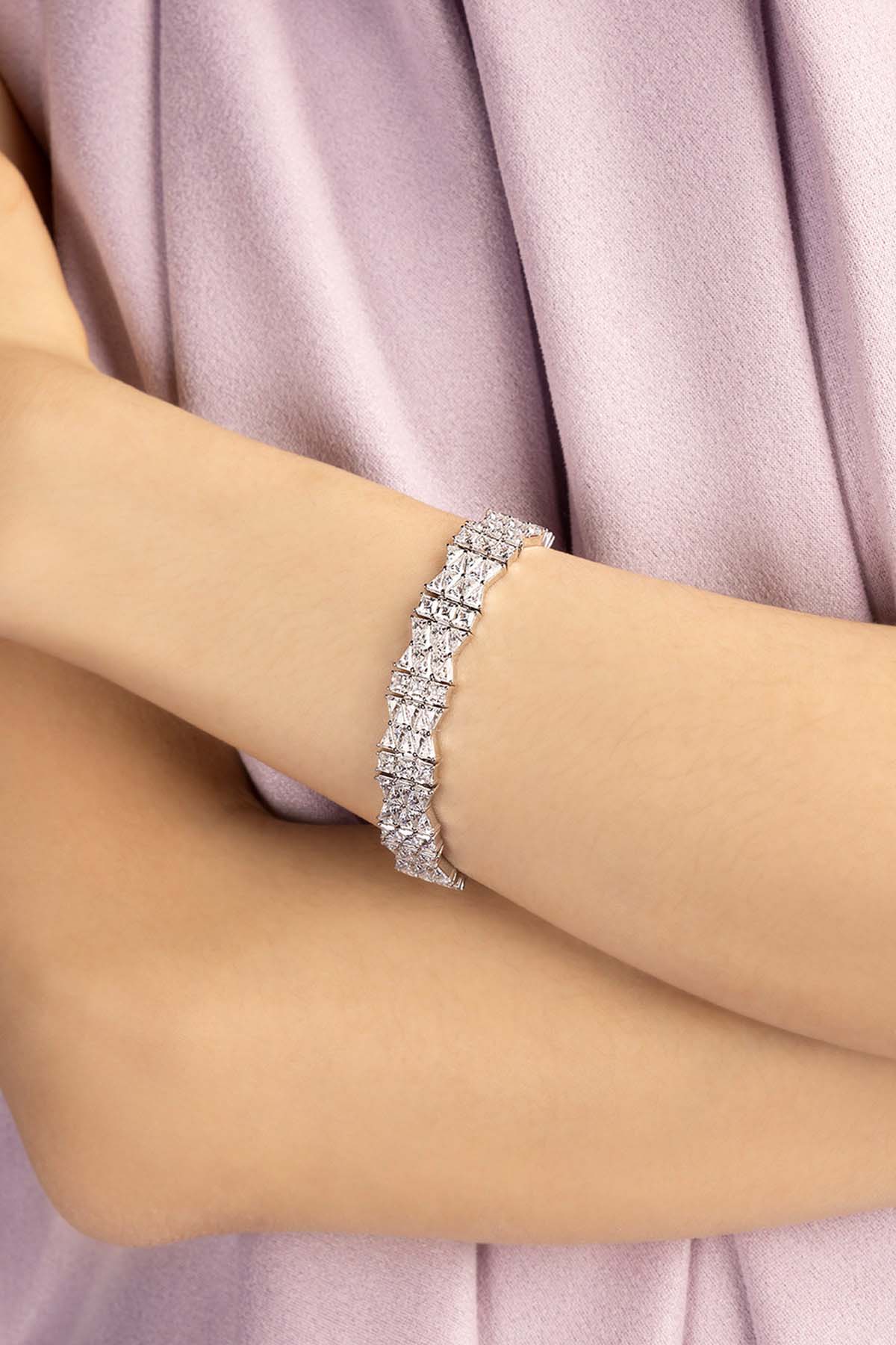 Bracelet Art Deco Pavé - Image 2