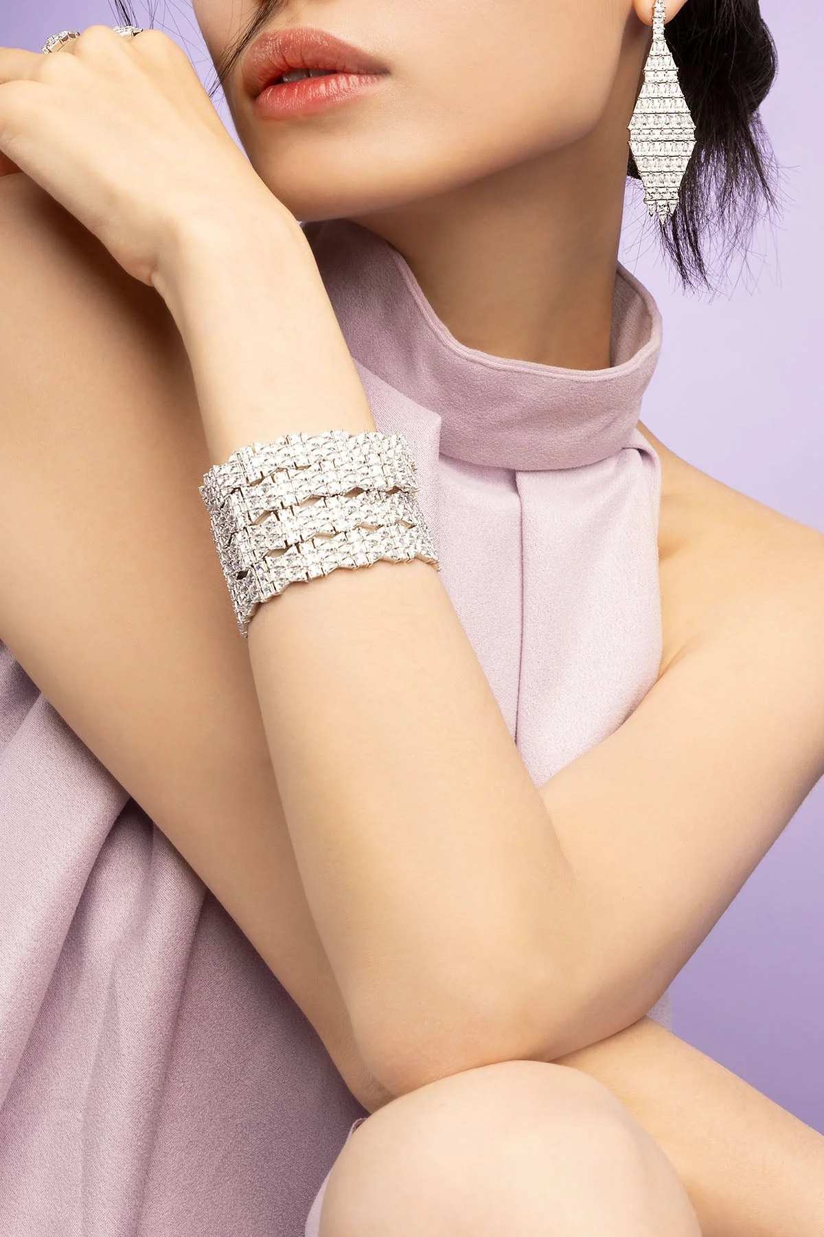 Bracelet Art Deco Pavé - Image 3