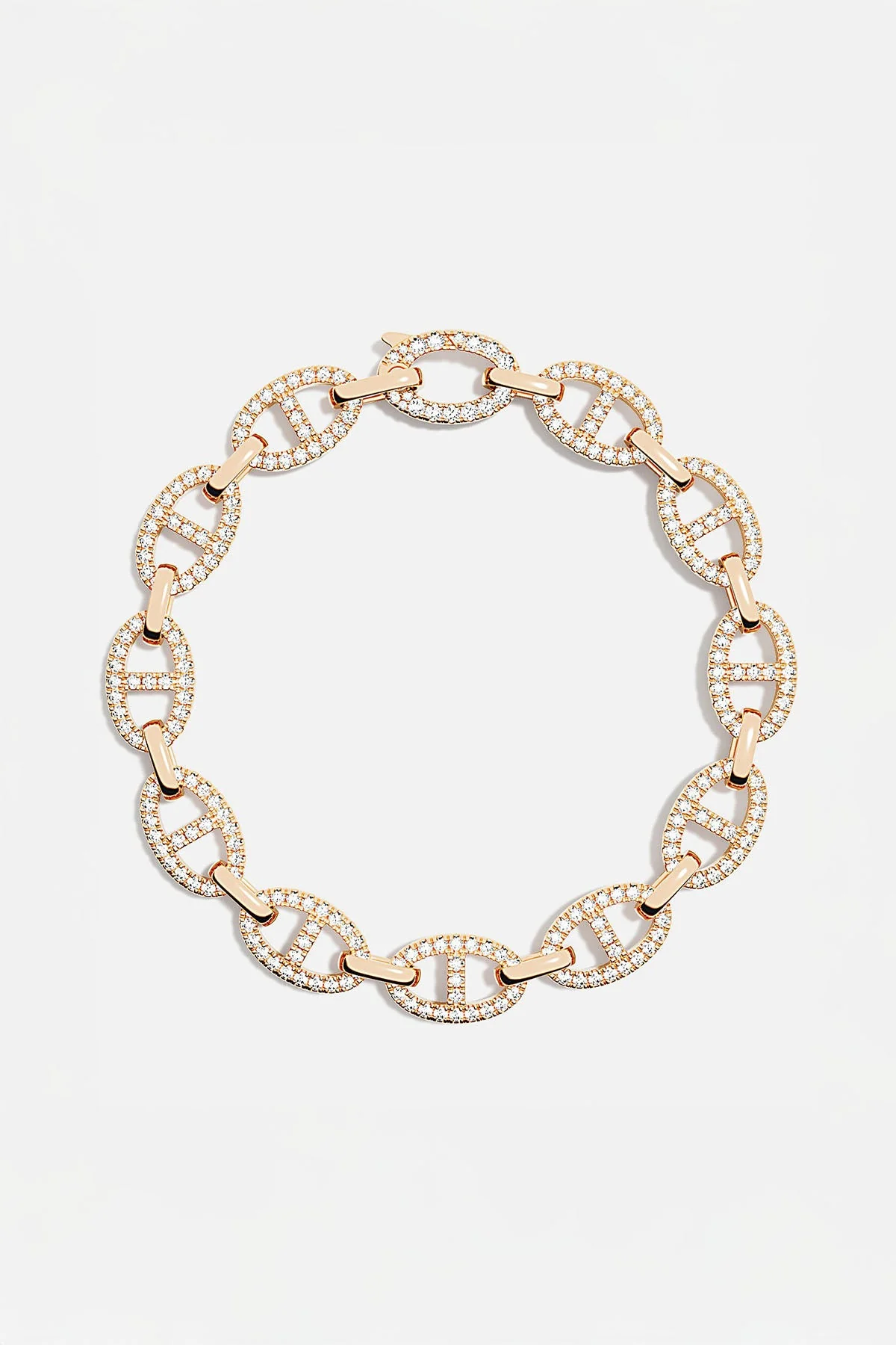 Bracelet Chaîne Maille Marine