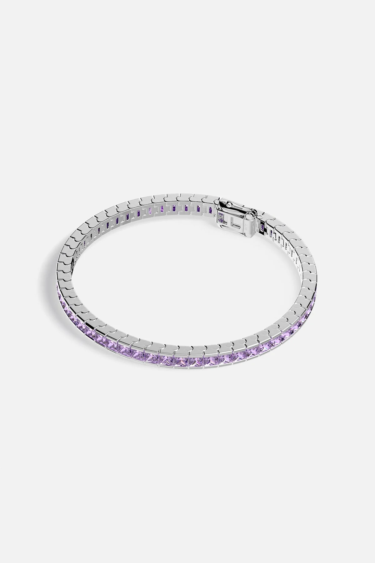 Bracelet Lumière Pavé Lilas - Image 4