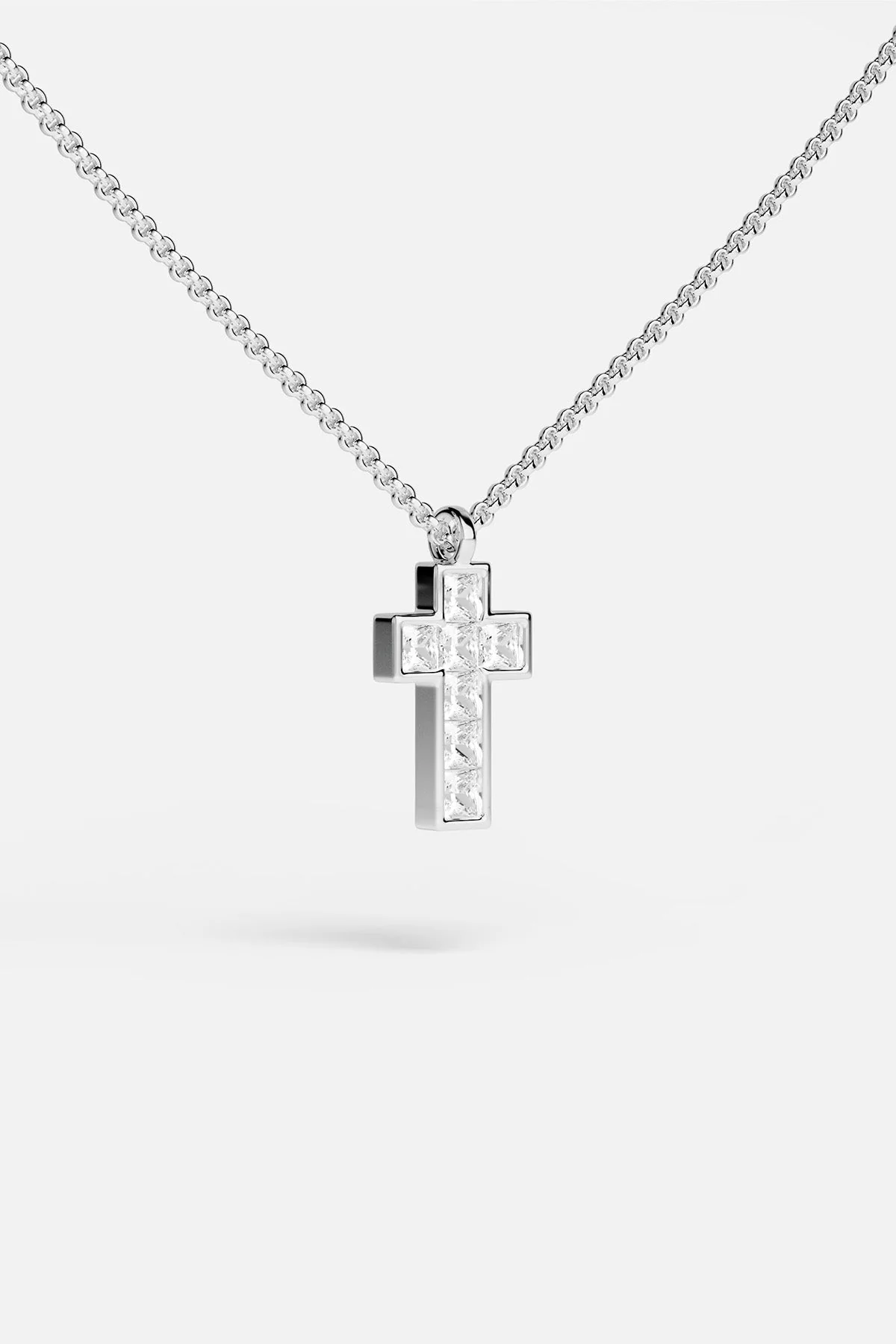 Collier Croix Pavé - Image 4