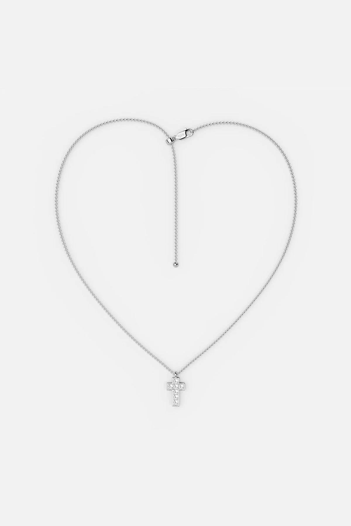 Collier Croix Pavé - Image 5
