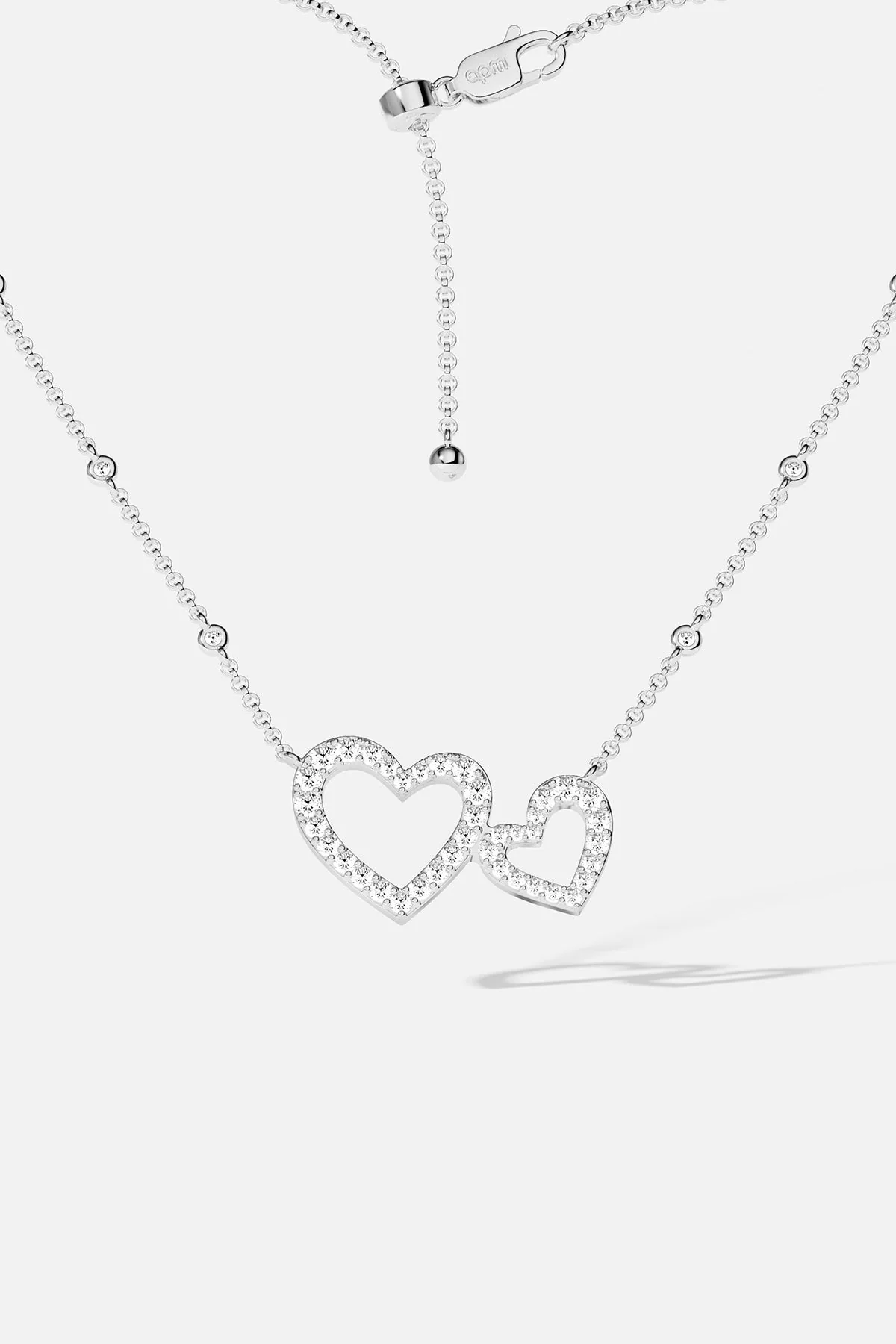 Collier Double Cœurs