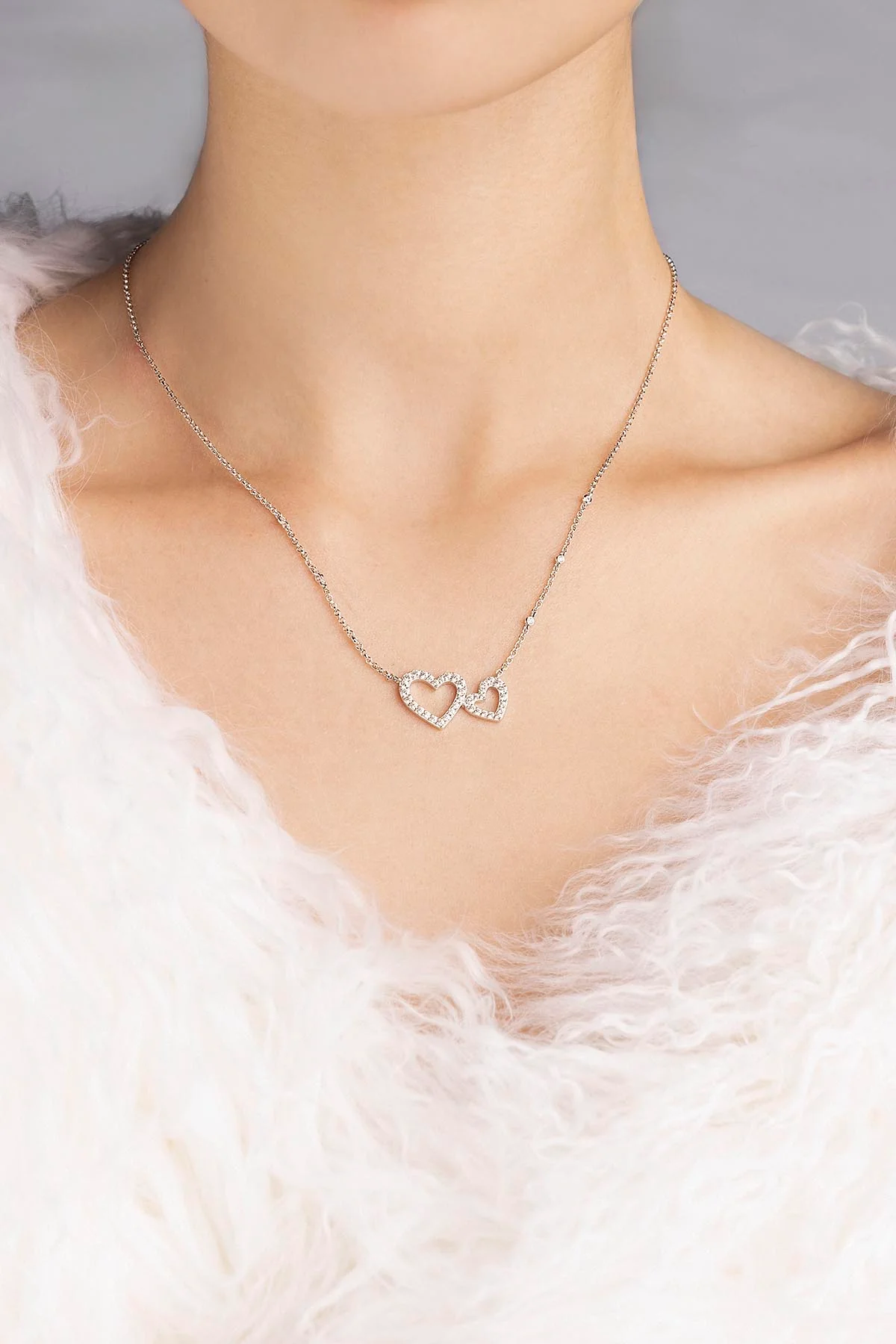 Collier Double Cœurs - Image 2